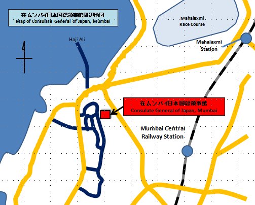 当館周辺地図
